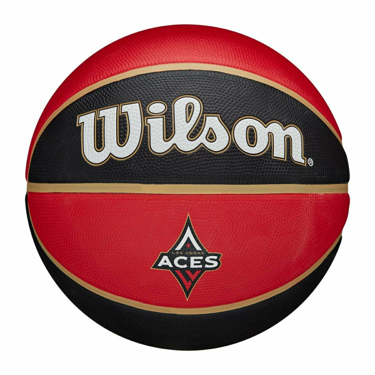 Las Vegas Aces Wilson Team Tribute WNBA Basketball (Size 6) Lifestyle