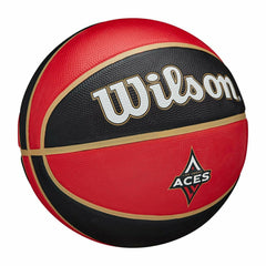 Las Vegas Aces Wilson Team Tribute WNBA Basketball (Size 6) Lifestyle