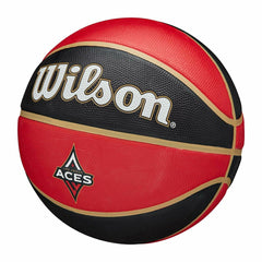 Las Vegas Aces Wilson Team Tribute WNBA Basketball (Size 6) Lifestyle
