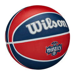 Washington Mystics Wilson Team Tribute WNBA Basketball (Size 6) Taass for sale