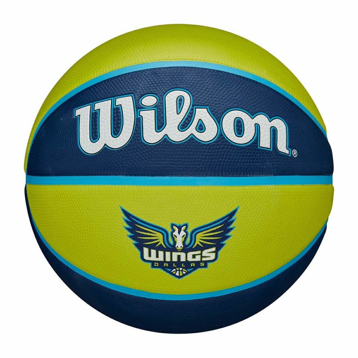 Dallas Wings Wilson Team Tribute WNBA Basketball (Size 6) Fashion