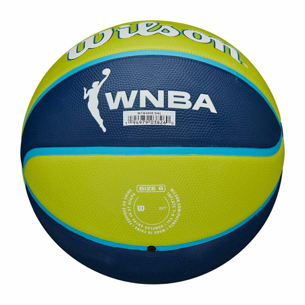 Dallas Wings Wilson Team Tribute WNBA Basketball (Size 6) Fashion