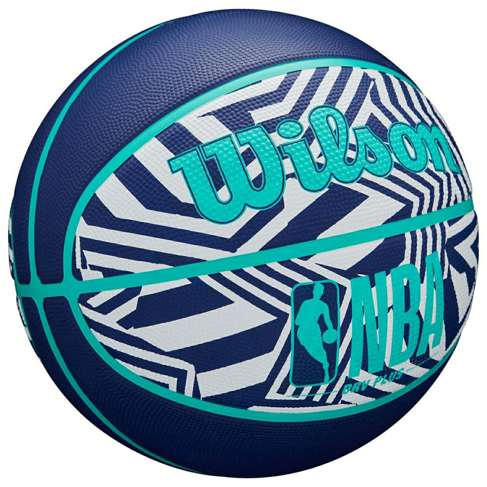 Wilson NBA DRV Plus Dazzle Camo Outdoor Basketball Blau (Size 7) Taass sale