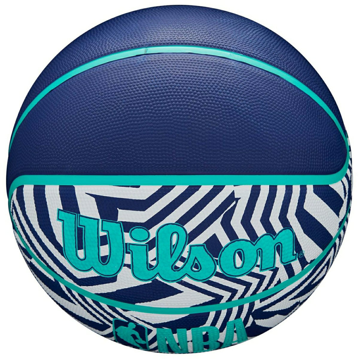 Wilson NBA DRV Plus Dazzle Camo Outdoor Basketball Blau (Size 7) Taass sale