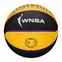 Los Angeles Sparks Wilson Team Tribute WNBA Basketball (Size 6) Fashion