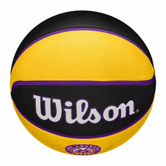 Los Angeles Sparks Wilson Team Tribute WNBA Basketball (Size 6) Fashion