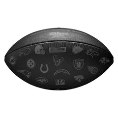 Wilson NFL All Team Logos Black Full Size Football Taass sale