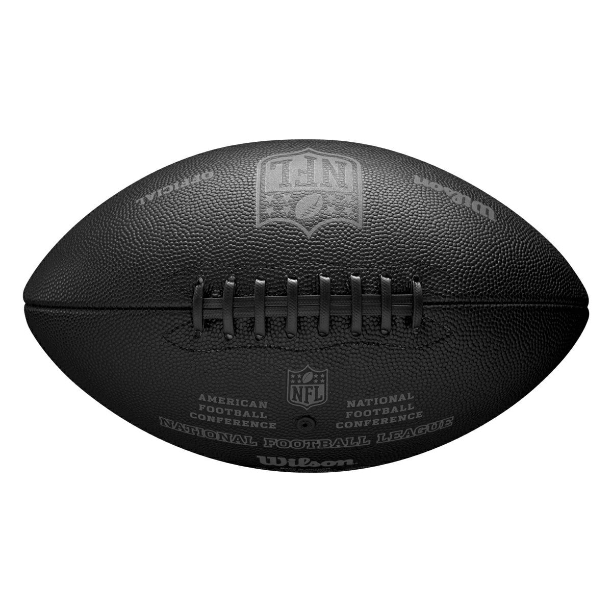 Wilson NFL All Team Logos Black Full Size Football Taass sale