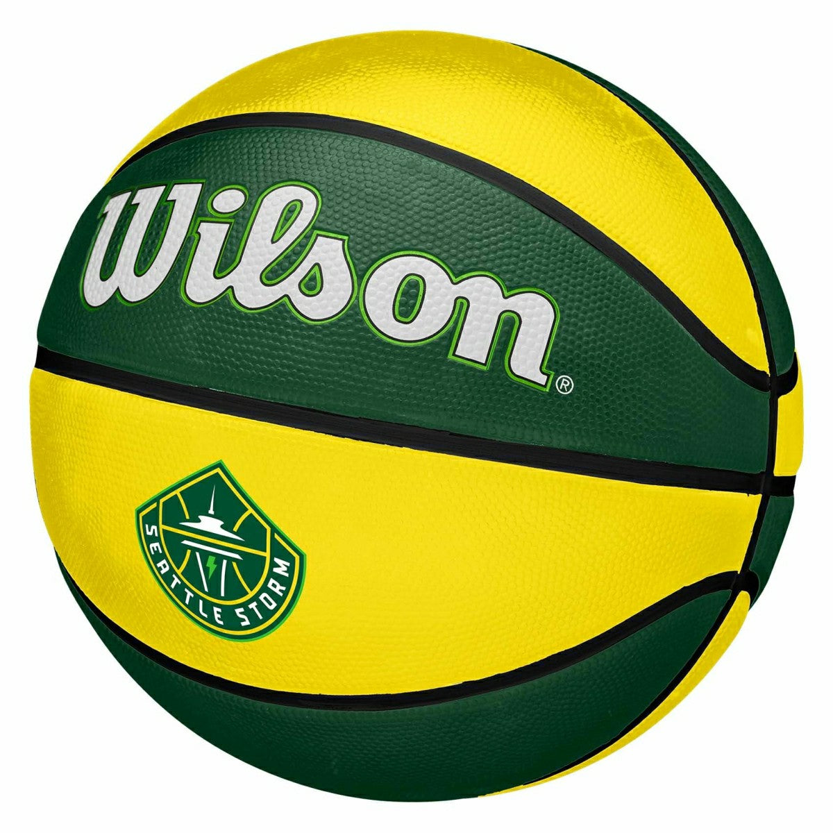 Seattle Storm Wilson Team Tribute WNBA Basketball (Size 6) Fashion