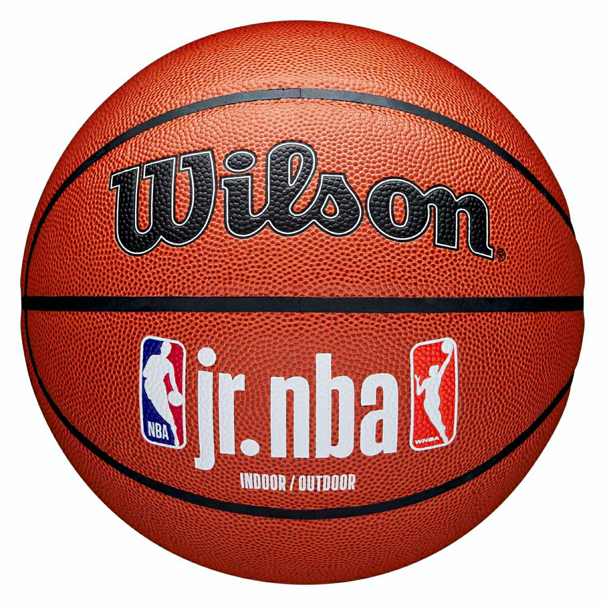 Wilson Jr. NBA Family Authentic Indoor/Outdoor Basketball (Size 6) Classic