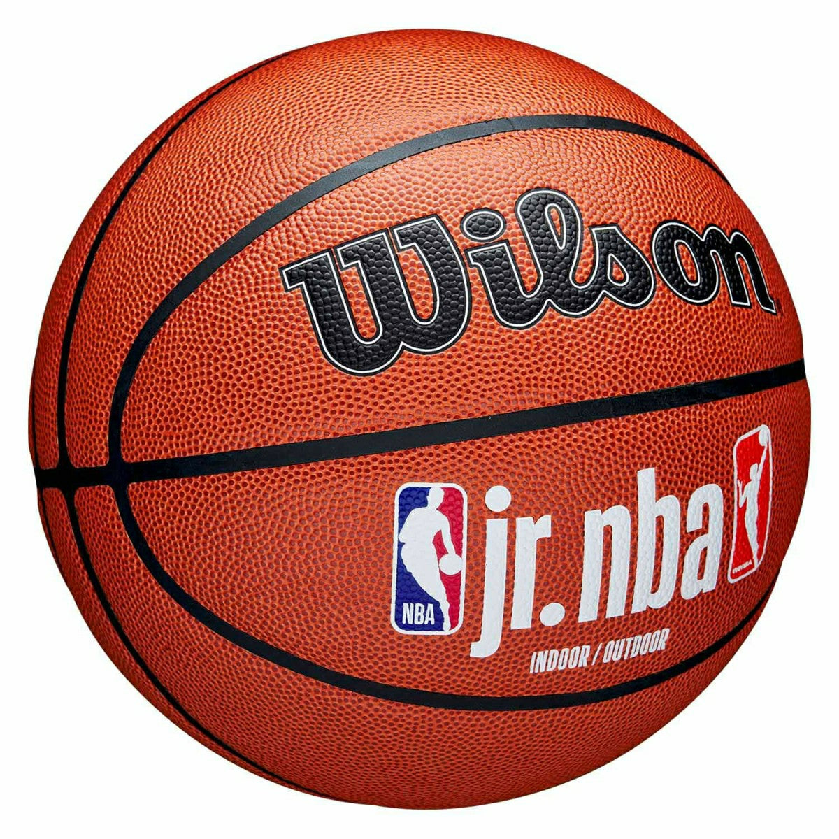 Wilson Jr. NBA Family Authentic Indoor/Outdoor Basketball (Size 6) Classic