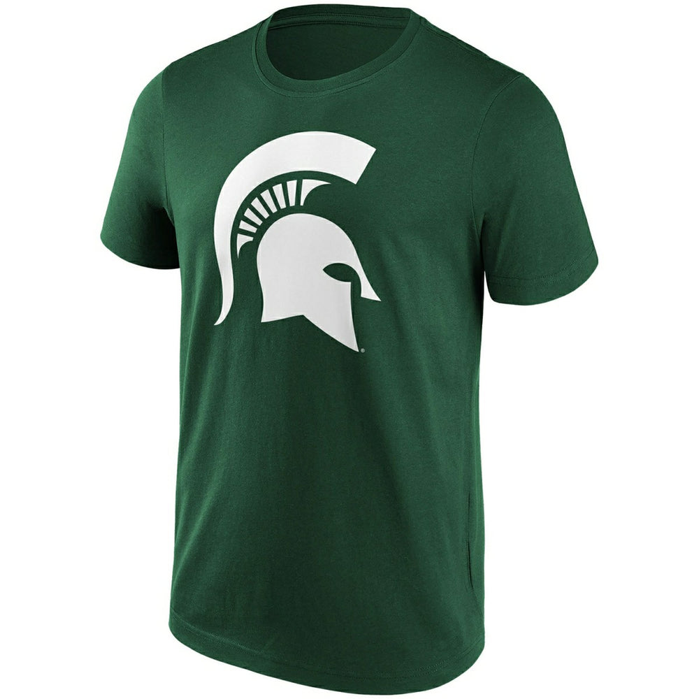 Michigan State Spartans Primary Logo NCAA T-Shirt Green Lifestyle