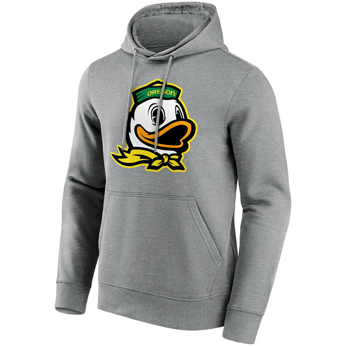 Oregon Ducks Primary Logo NCAA Hoodie Grey Taass sale