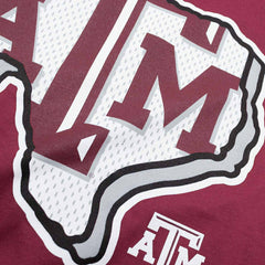 Texas A&M Aggies State NCAA T-Shirt Red Taass for sale