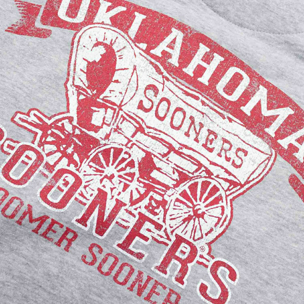 Oklahoma Sooners Boomer Sooner Crew Sweatshirt Gray Taass sale