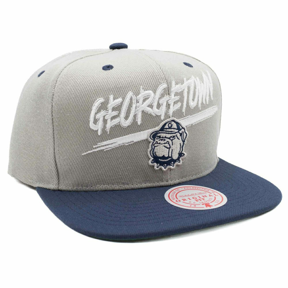 Georgetown Hoyas Transcript Mitchell & Ness Snapback NCAA Cap Taass US
