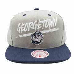 Georgetown Hoyas Transcript Mitchell & Ness Snapback NCAA Cap Taass US