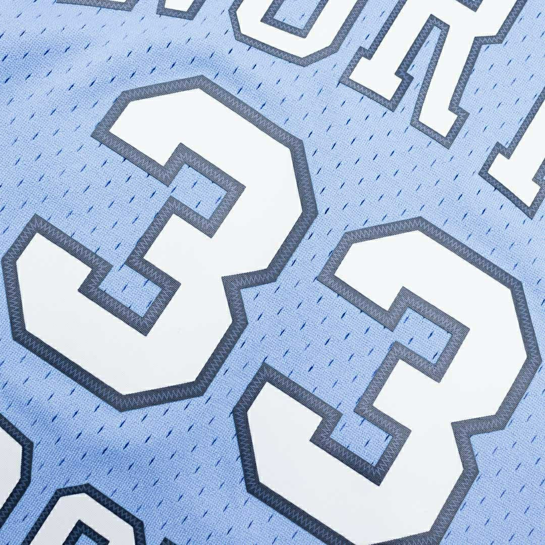 Antawn Jamison #33 North Carolina 1995-96 Mitchell & Ness Swingman NCAA Jersey Blue Lifestyle