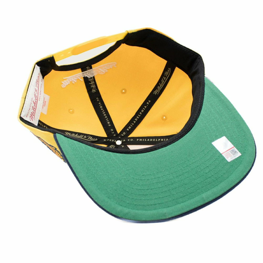 Marquette Golden Eagles Half N Half Snapback NCAA Cap Yellow Taass for sale