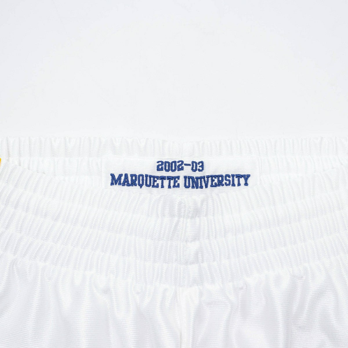 Marquette Golden Eagles 2002-03 Mitchell & Ness Authentic NCAA Shorts White Taass US