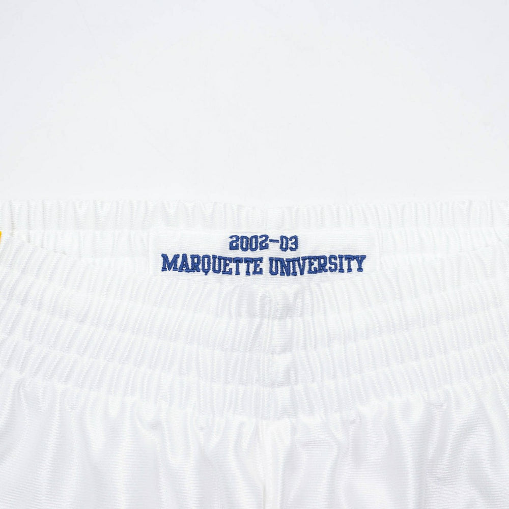 Marquette Golden Eagles 2002-03 Mitchell & Ness Authentic NCAA Shorts White Taass US