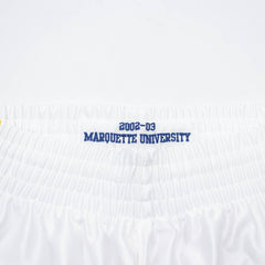 Marquette Golden Eagles 2002-03 Mitchell & Ness Authentic NCAA Shorts White Taass US