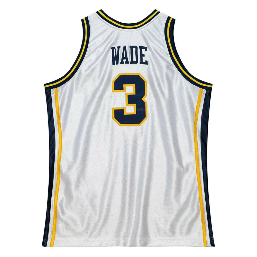 Dwyane Wade #3 Marquette University 2002-03 Authentic NCAA Jersey White Classic