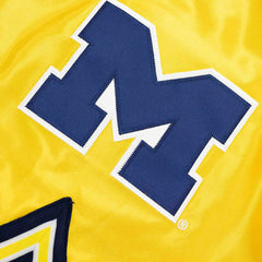 Michigan Wolverines 1991-92 Mitchell & Ness Authentic NCAA Shorts Yellow Fashion