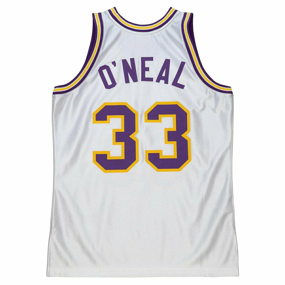 Shaquille O'Neal #33 LSU Tigers 1990-91 Mitchell & Ness Authentic NCAA Jersey White Lifestyle