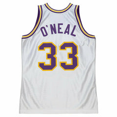 Shaquille O'Neal #33 LSU Tigers 1990-91 Mitchell & Ness Authentic NCAA Jersey White Lifestyle