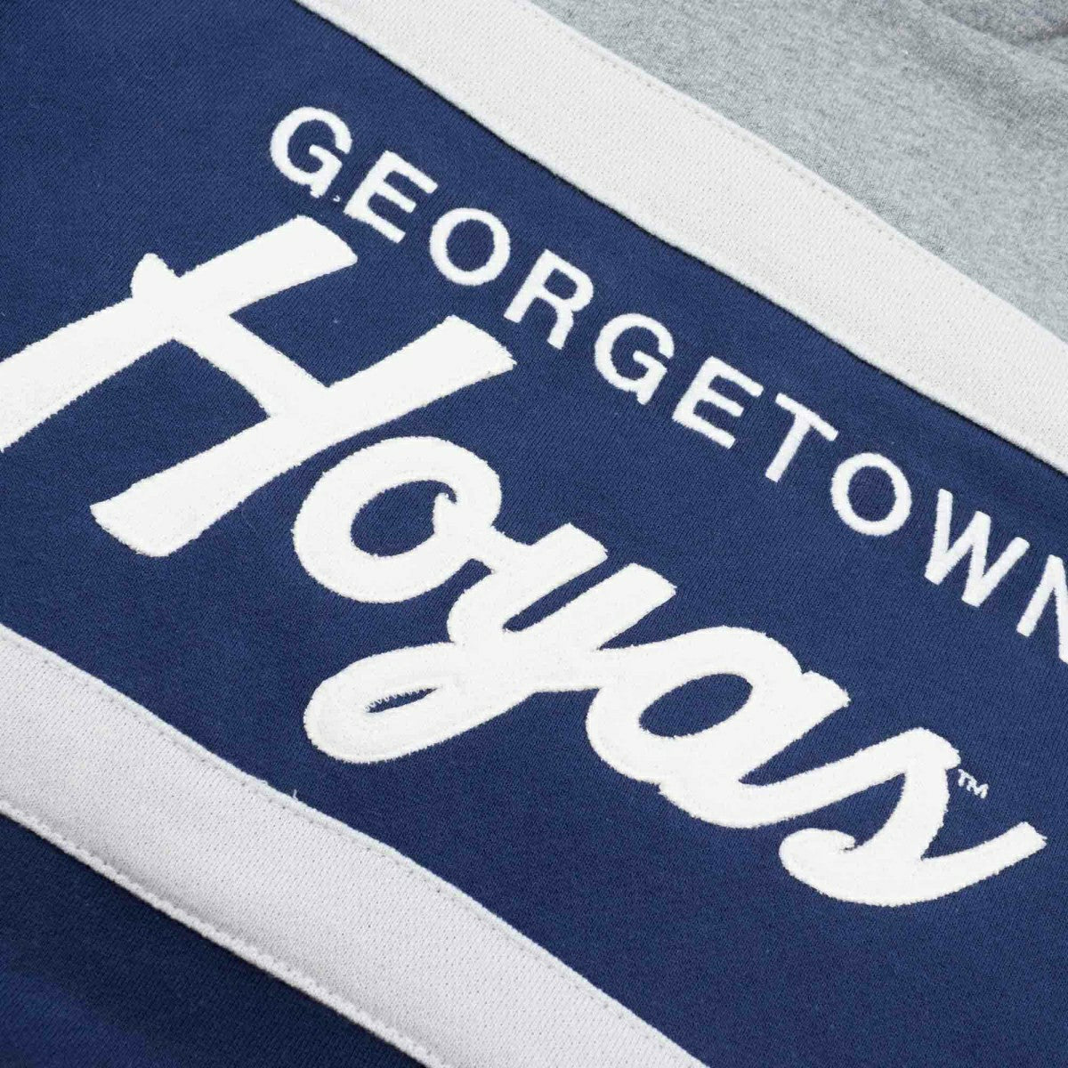 Georgetown Hoyas Head Coach Mitchell & Ness NCAA College Vault Hoodie Taass for sale