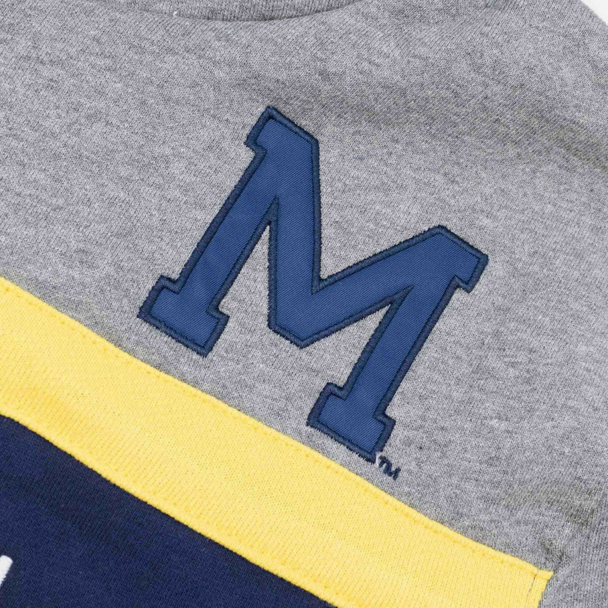 Michigan Wolverines Head Coach Mitchell & Ness NCAA College Vault Hoodie Taass US