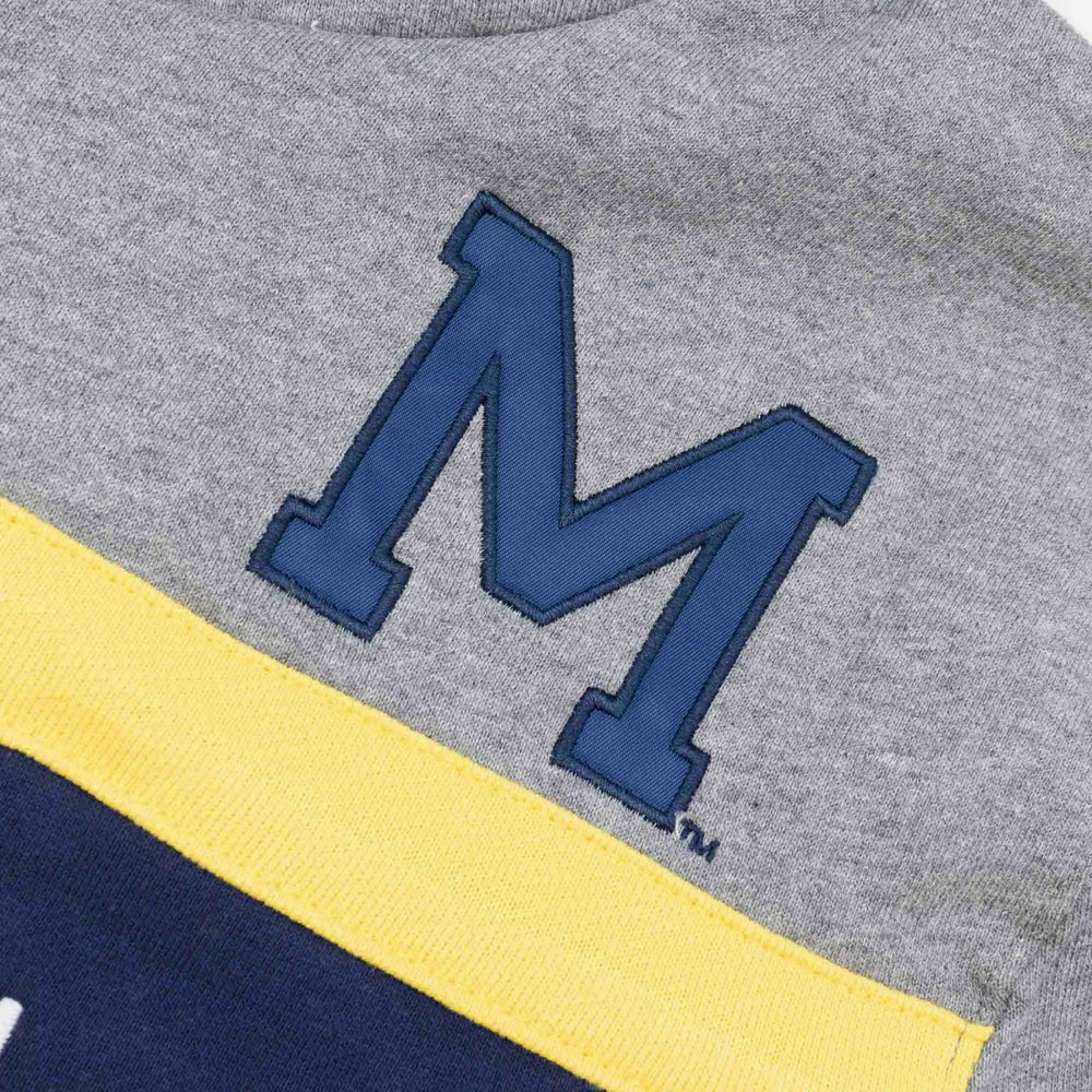 Michigan Wolverines Head Coach Mitchell & Ness NCAA College Vault Hoodie Taass US