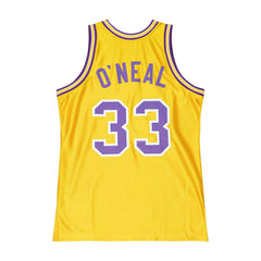 Shaquille O'Neal #33 LSU Tigers 1990-91 Authentic NCAA Jersey Yellow Classic