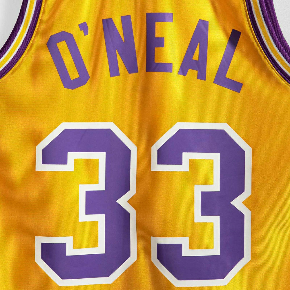 Shaquille O'Neal #33 LSU Tigers 1990-91 Authentic NCAA Jersey Yellow Classic
