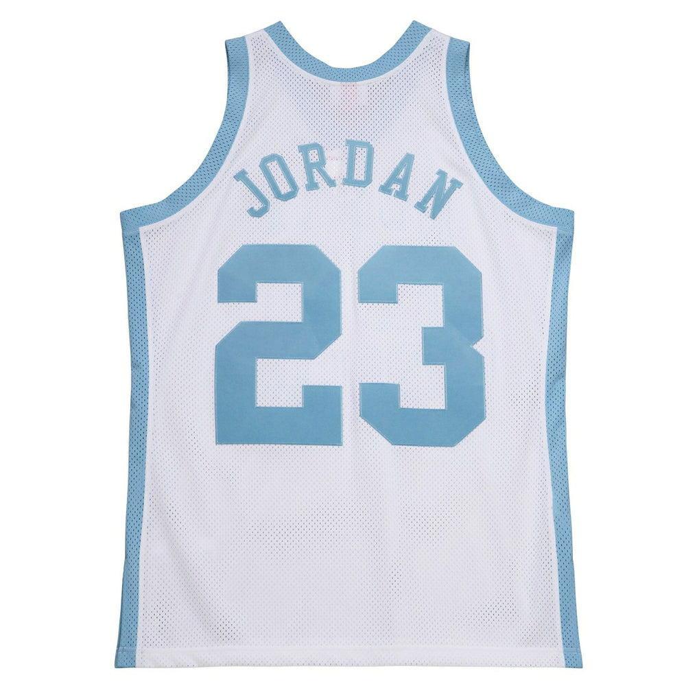 Michael Jordan #23 North Carolina Tar Heels 1983-84 Mitchell & Ness Authentic NCAA Jersey White Lifestyle