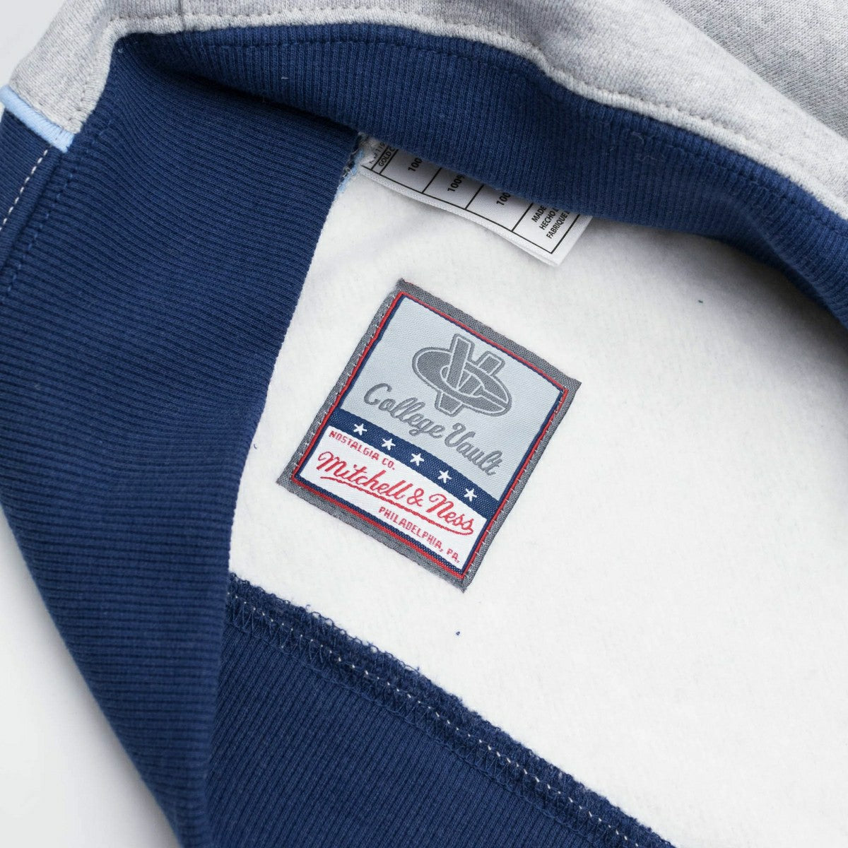 North Carolina Tar Heels Pinnacle Mitchell & Ness Heavyweight Fleece NCAA Hoodie Taass for sale