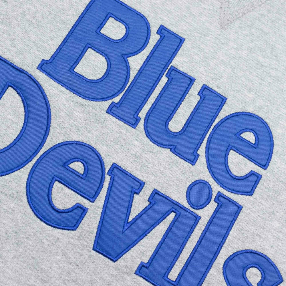 Duke Blue Devils Pinnacle Mitchell & Ness Heavyweight Fleece NCAA Hoodie Classic