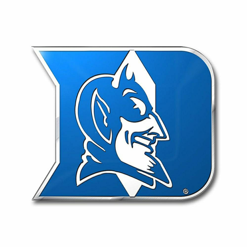 Duke Blue Devils Aluminium Color NCAA Team Emblem Taass US