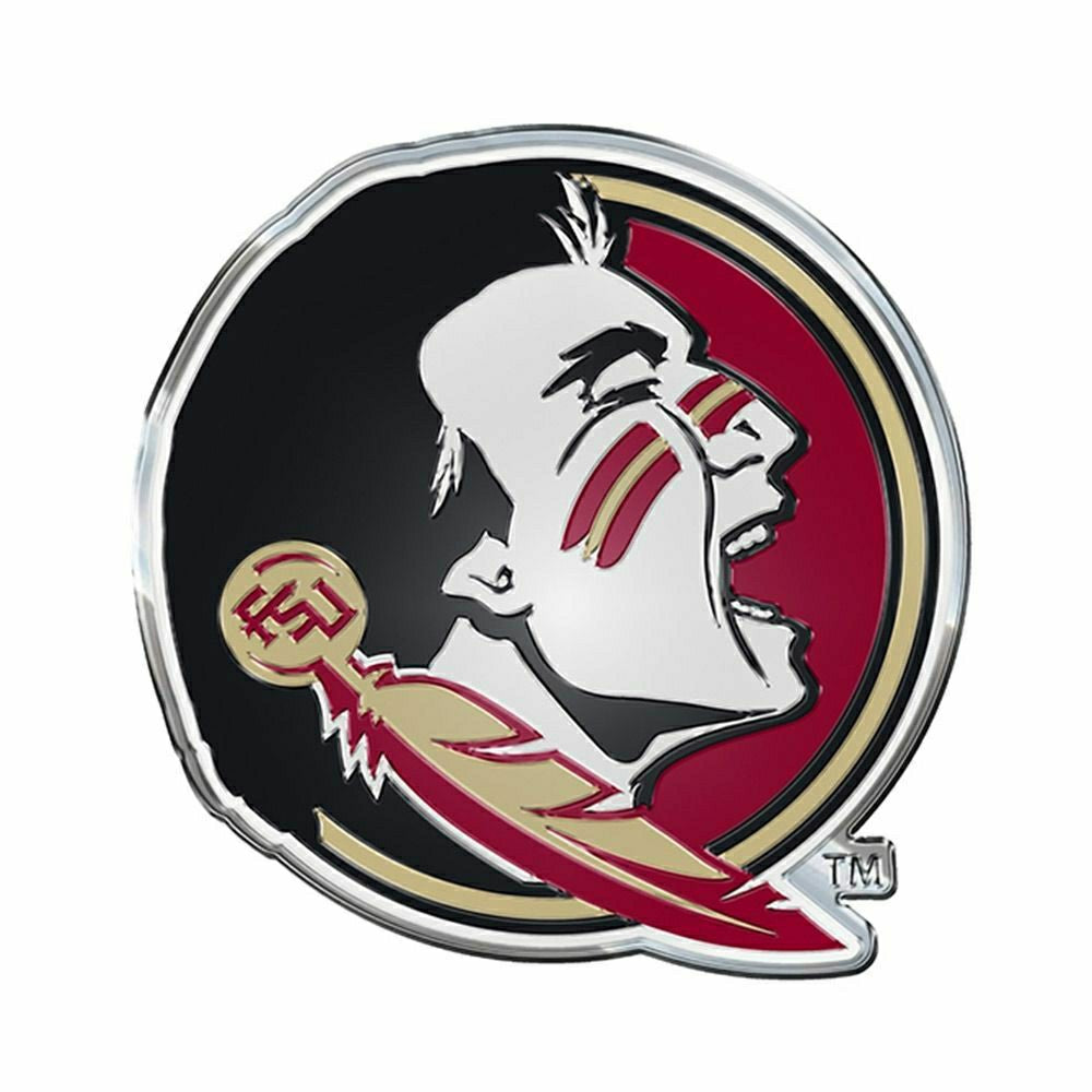 Florida State Seminoles Aluminium Color NCAA Team Emblem Classic