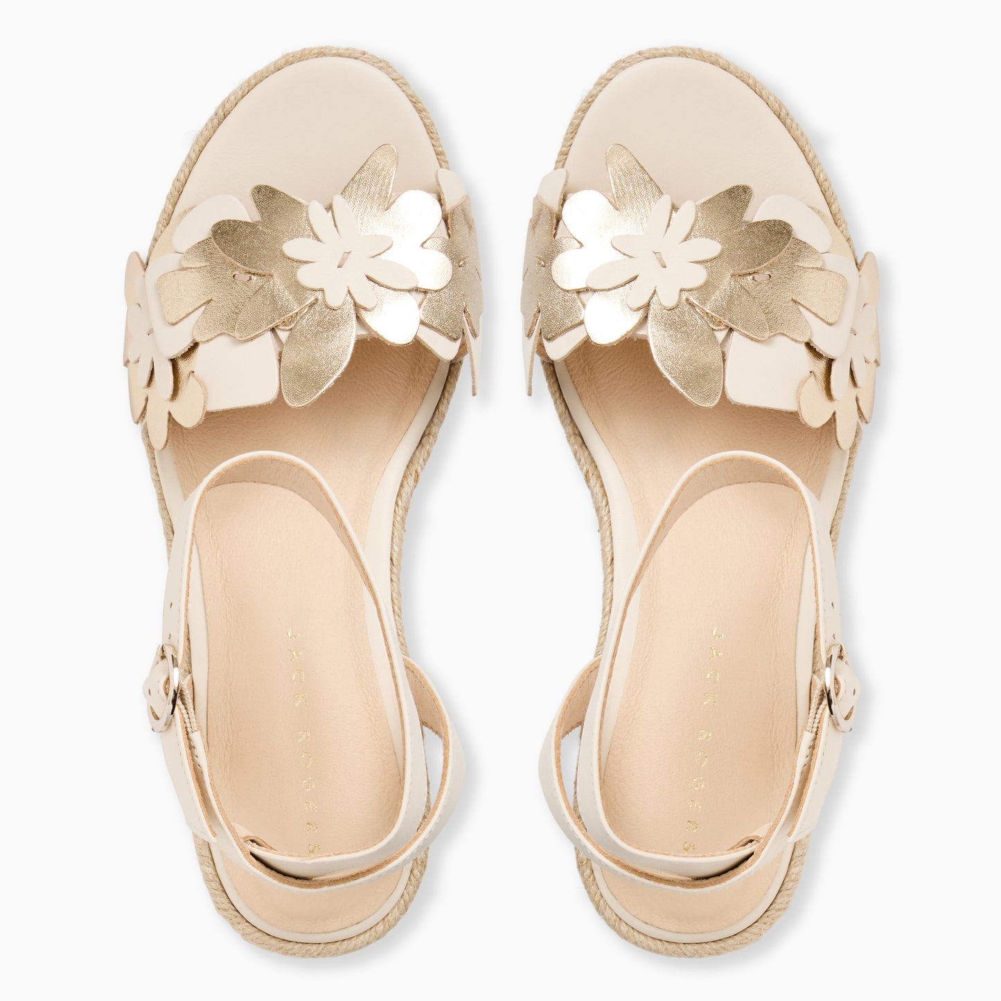 Talahi Flower Wedge Heel
