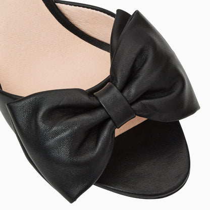 Lola Bow Mid Heel