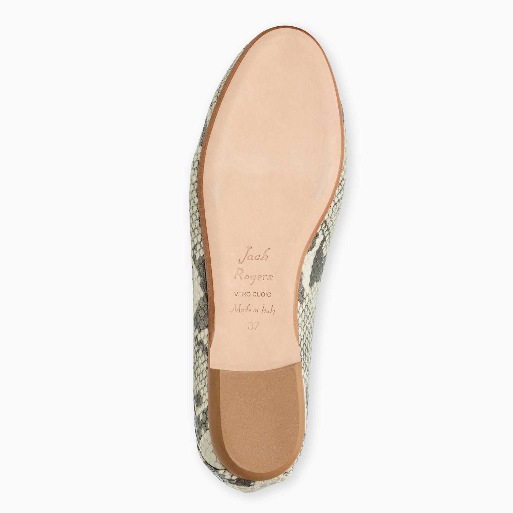 Carlotta Italian Leather Flat