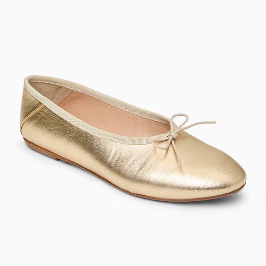 Carlotta Italian Leather Flat