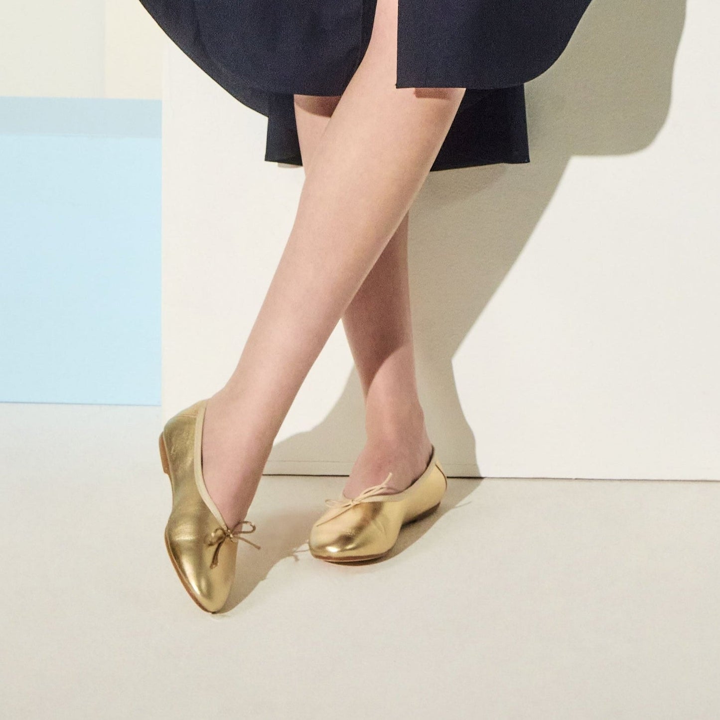 Carlotta Italian Leather Flat