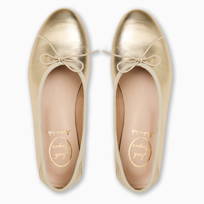 Carlotta Italian Leather Flat