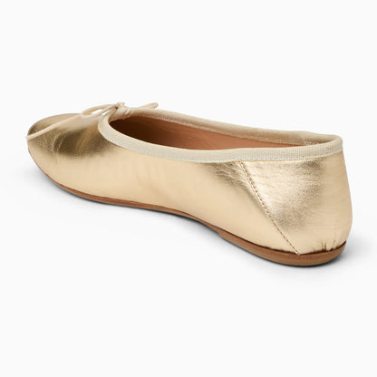 Carlotta Italian Leather Flat