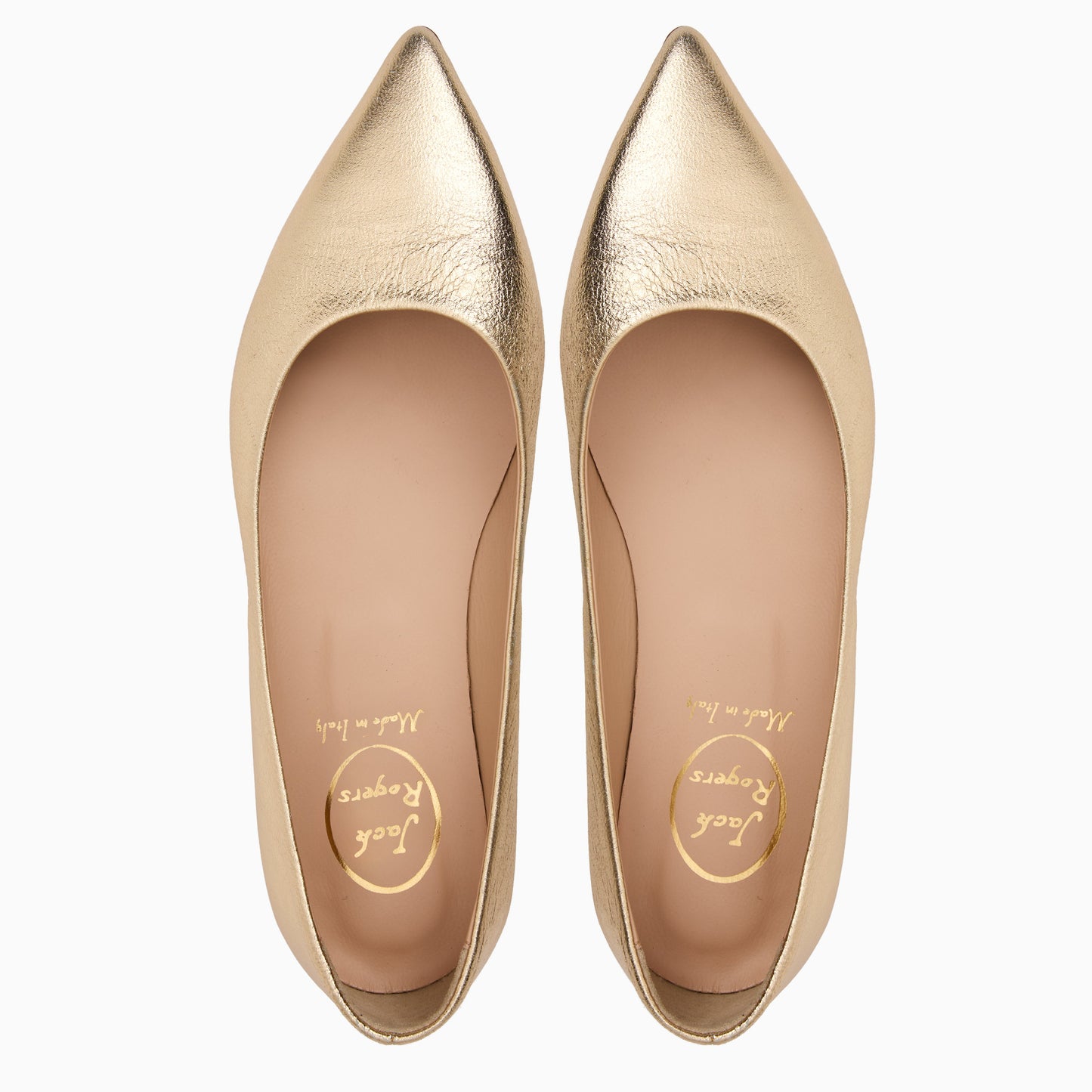 Gabrisa Italian Leather Flat