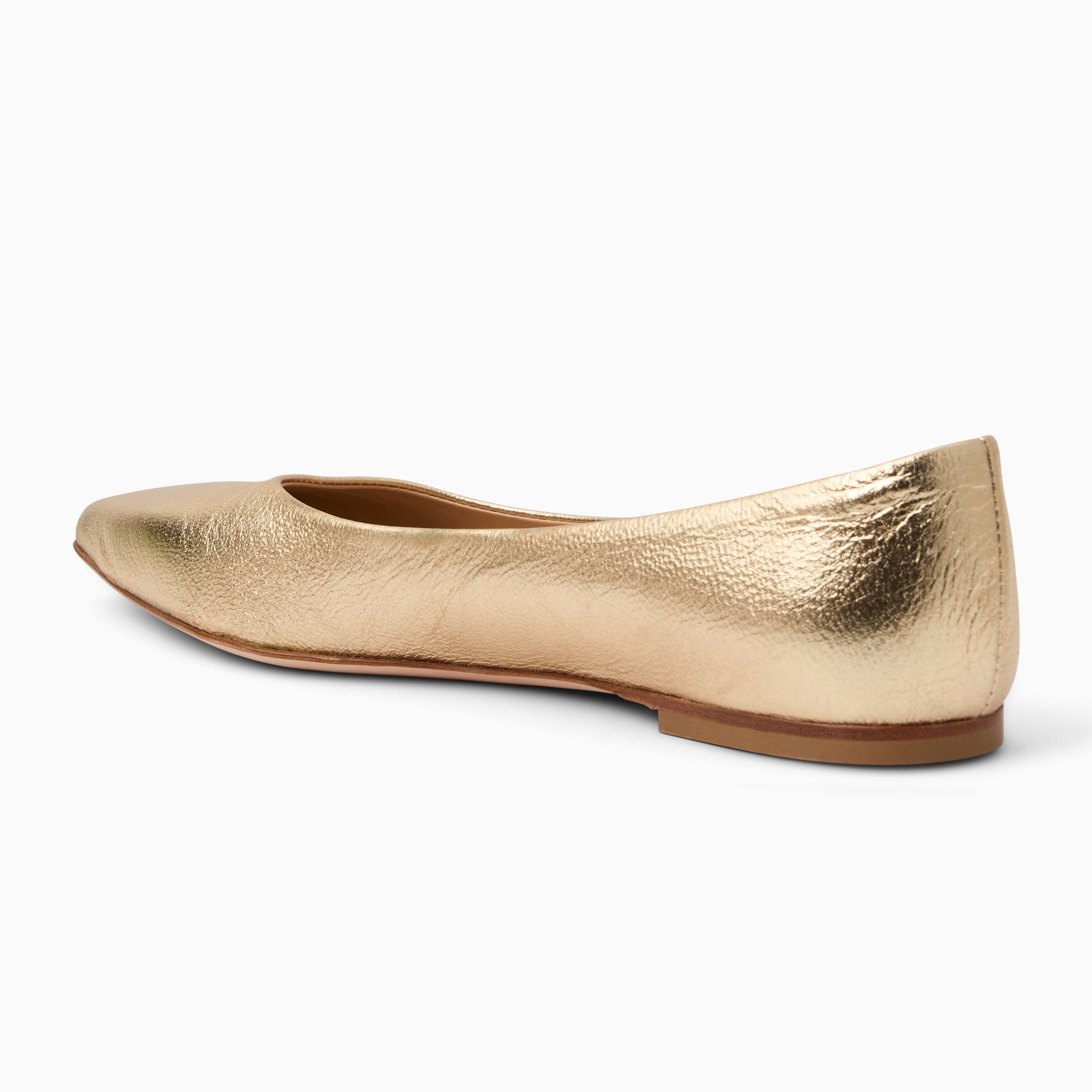 Gabrisa Italian Leather Flat