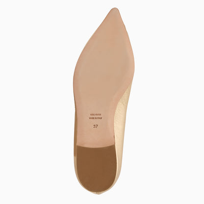 Gabrisa Italian Leather Flat